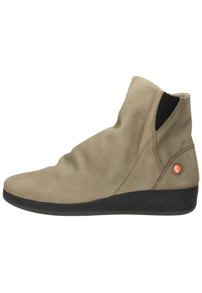 softinos Stiefelette Leder Grau