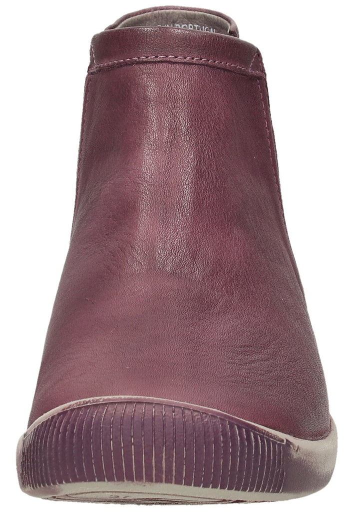 softinos Stiefelette Leder Lila