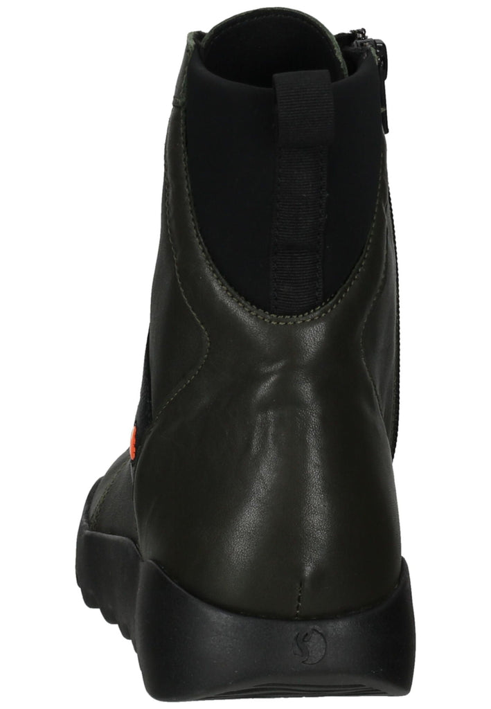 softinos Stiefelette Leder Military