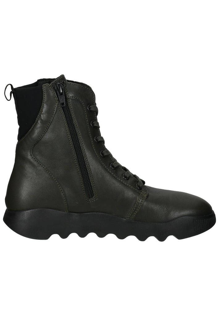 softinos Stiefelette Leder Military