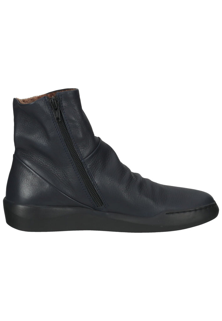 softinos Stiefelette Leder Navy