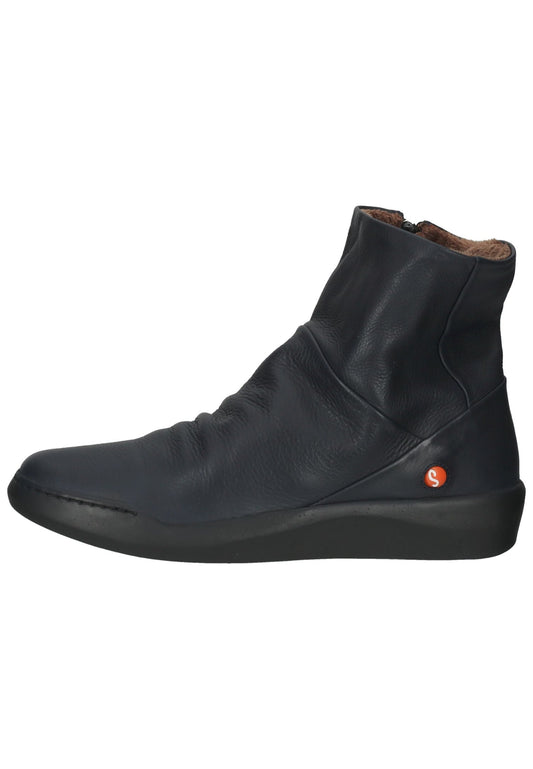 softinos Stiefelette Leder Navy
