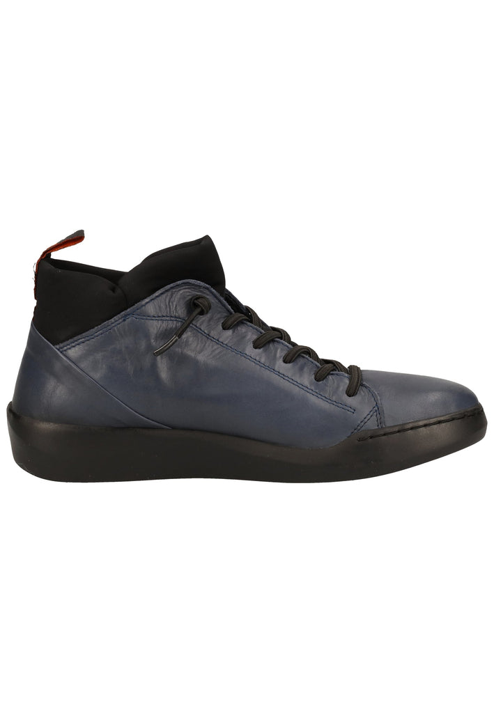 softinos Stiefelette Leder Navy