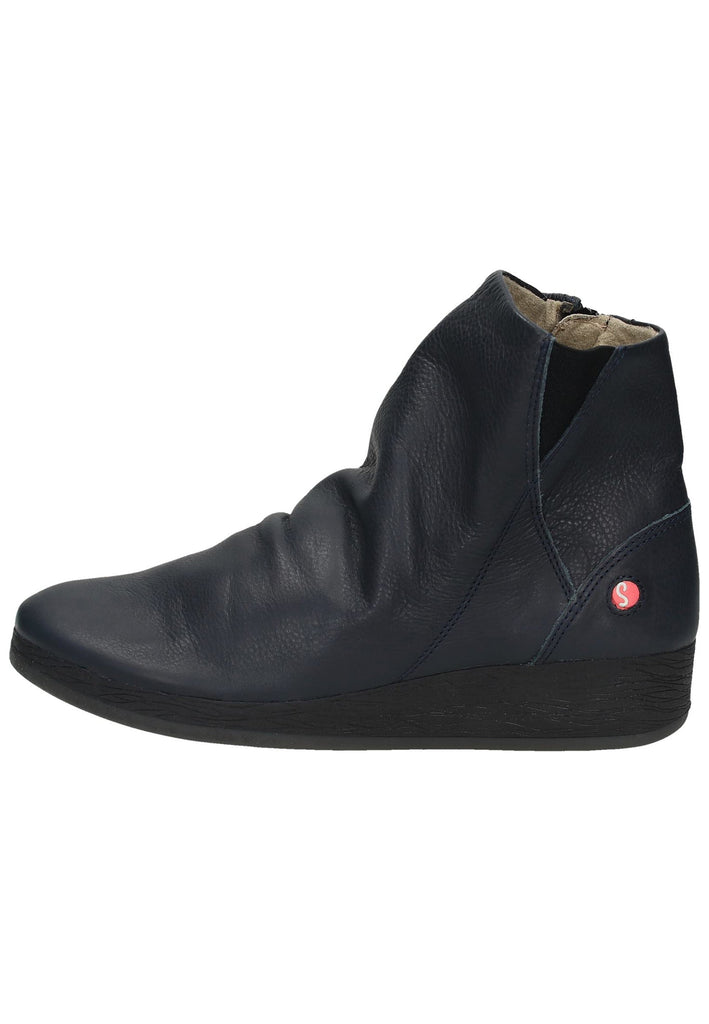 softinos Stiefelette Leder Navy