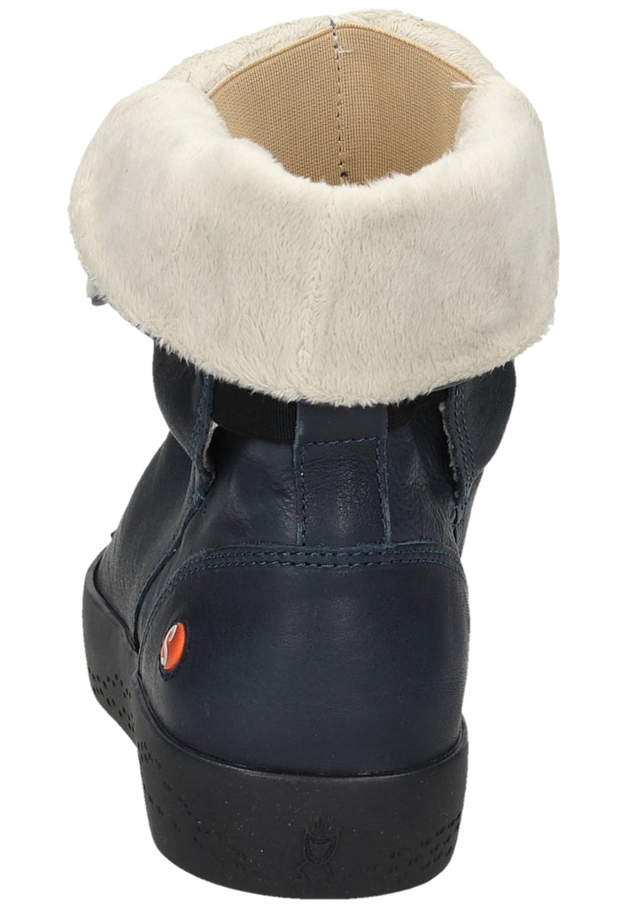 softinos Stiefelette Leder Navy