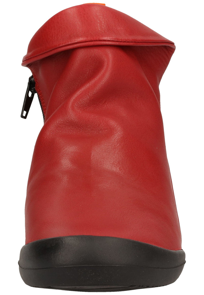 softinos Stiefelette Leder Red