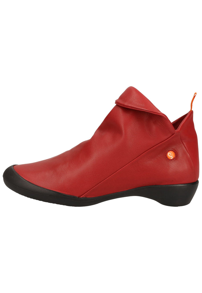 softinos Stiefelette Leder Red