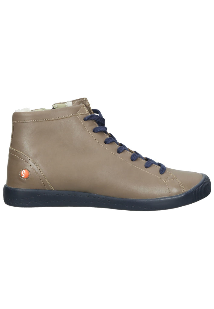 softinos Stiefelette Leder Schlamm Warmfutter