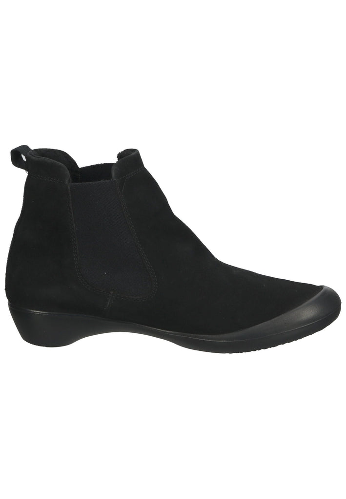 softinos Stiefelette Leder Schwarz