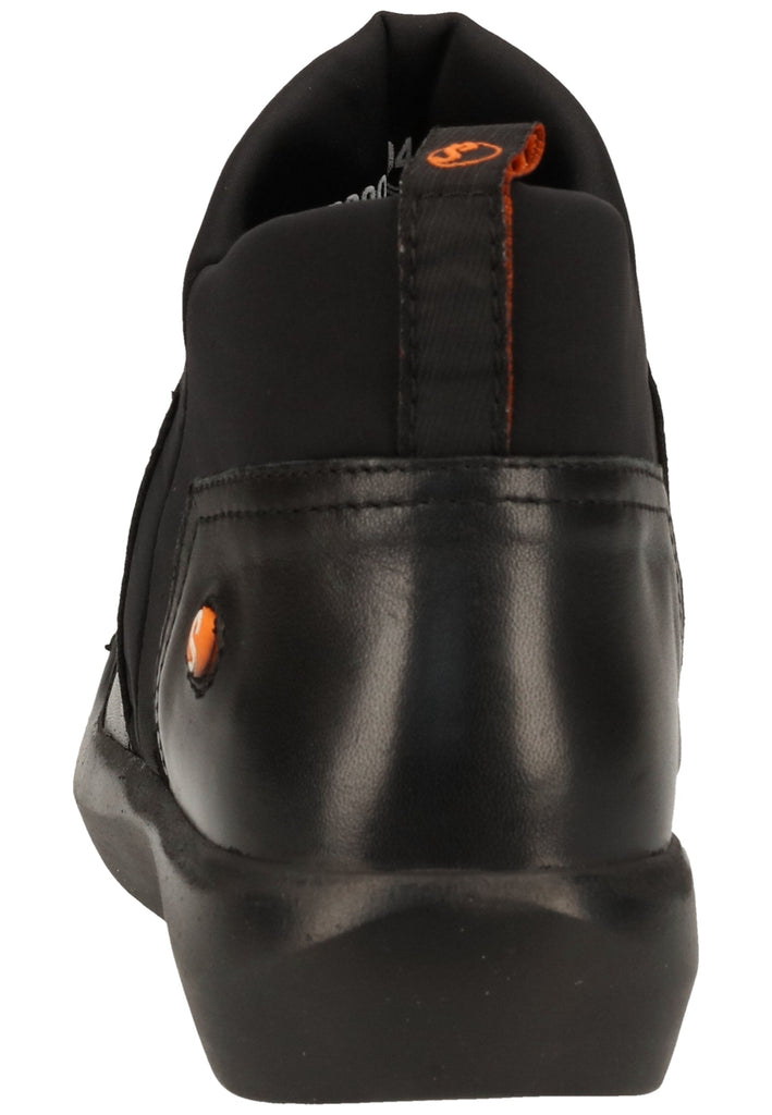 softinos Stiefelette Leder Schwarz