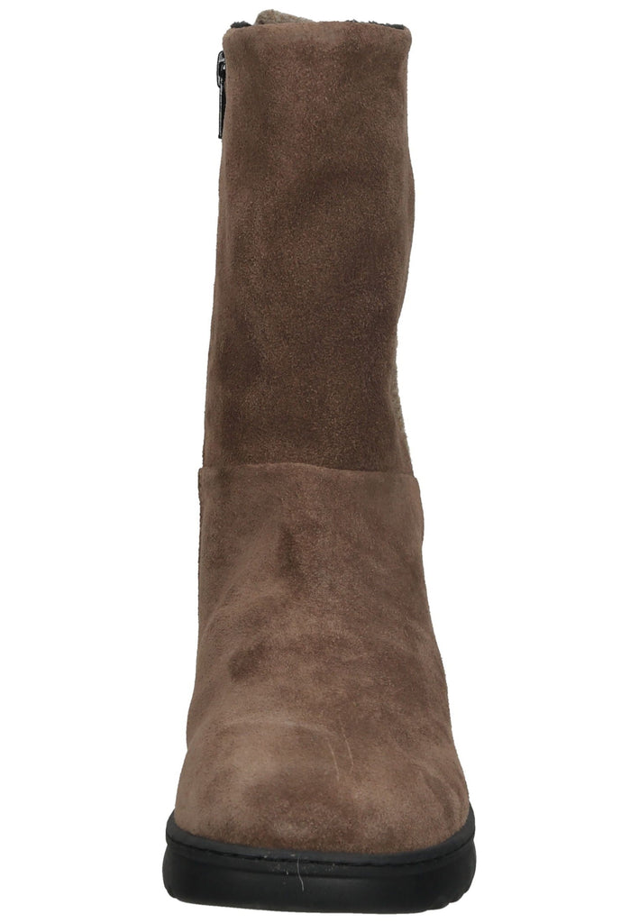 softinos Stiefelette Leder Taupe