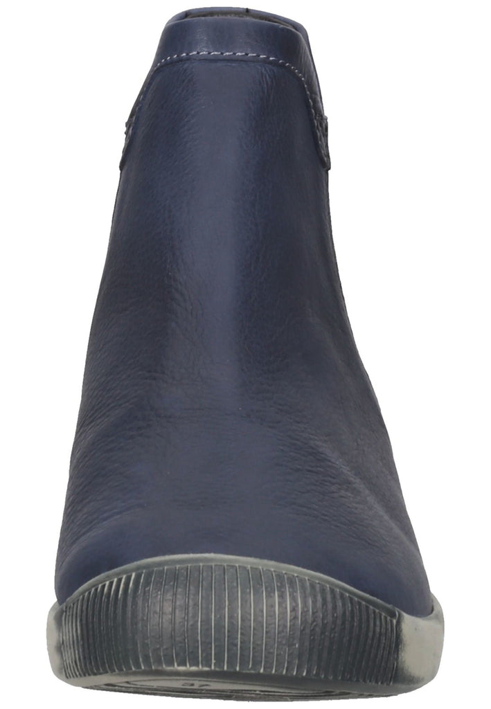 softinos Stiefelette Leder/Textil Braun