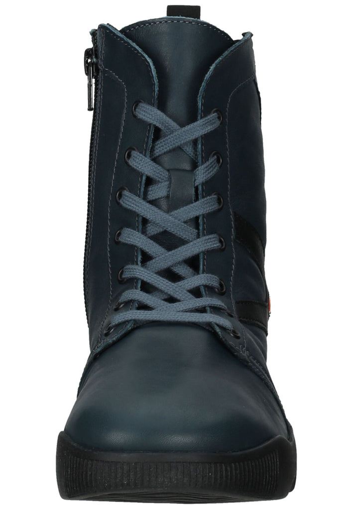 softinos Stiefelette Leder/Textil Denim