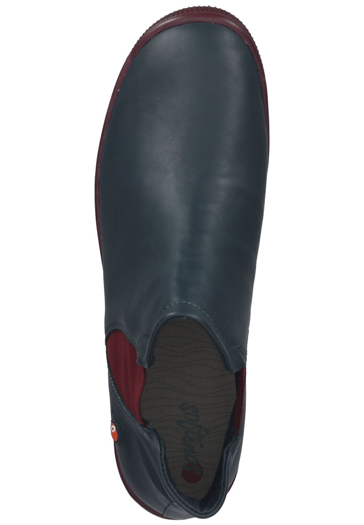 softinos Stiefelette Leder/Textil Forest