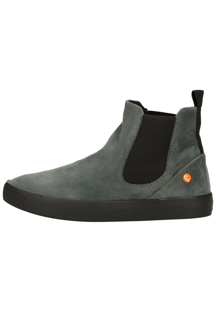 softinos Stiefelette Leder/Textil Grey