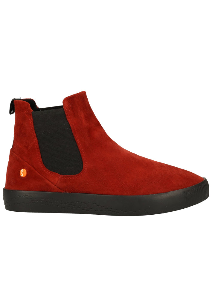 softinos Stiefelette Leder/Textil Red