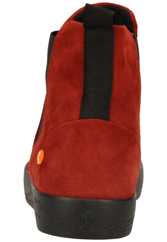 softinos Stiefelette Leder/Textil Red