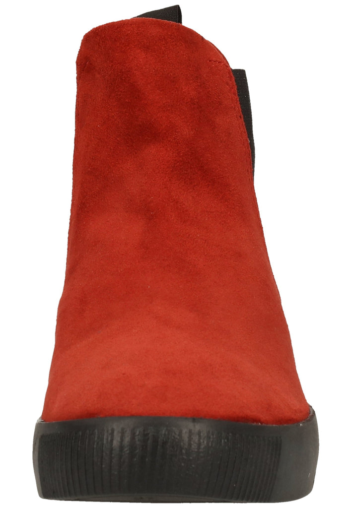 softinos Stiefelette Leder/Textil Red