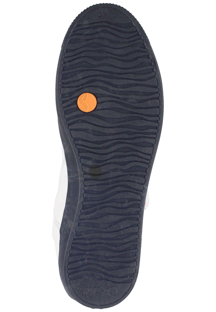 softinos Stiefelette Leder Weiß