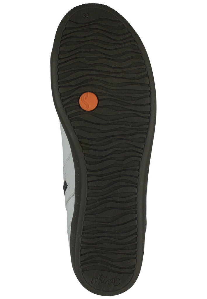 softinos Stiefelette Leder Weiß Warmfutter