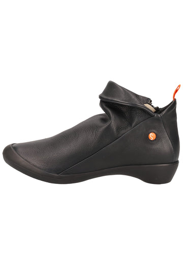 Stiefeletten softinos Stiefelette Glattleder Navy