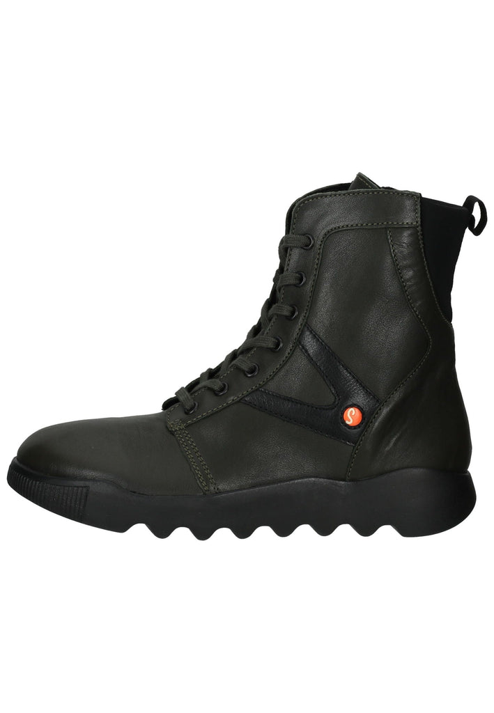 Stiefeletten softinos Stiefelette Leder Military