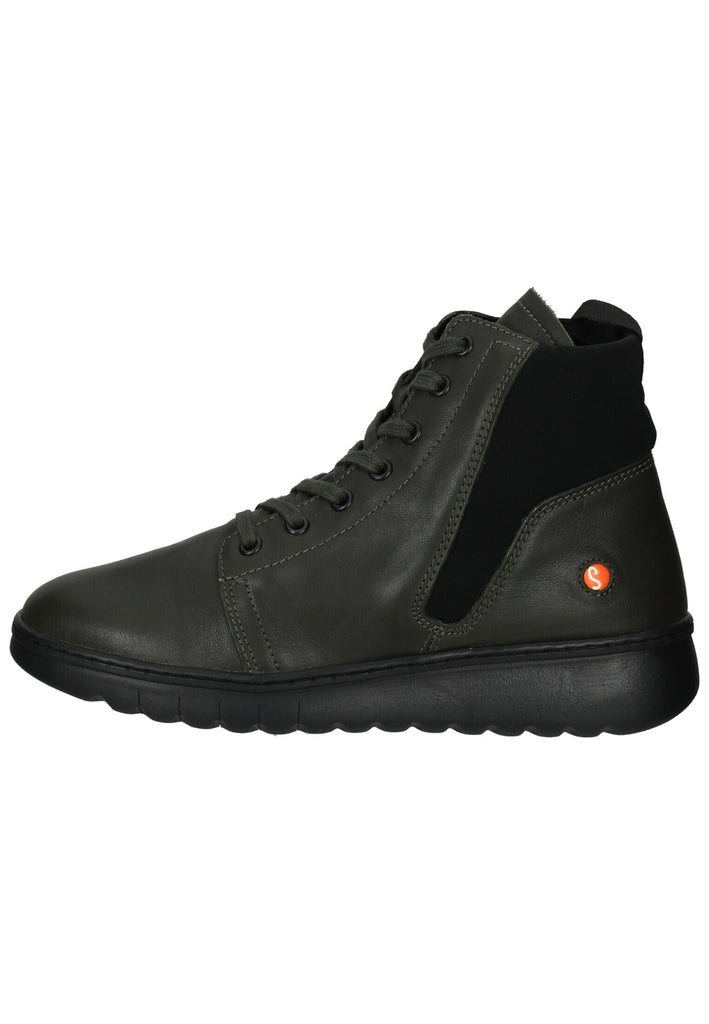 Stiefeletten softinos Stiefelette Leder Military