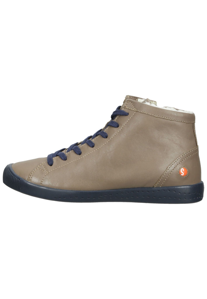 Stiefeletten softinos Stiefelette Leder Schlamm Warmfutter