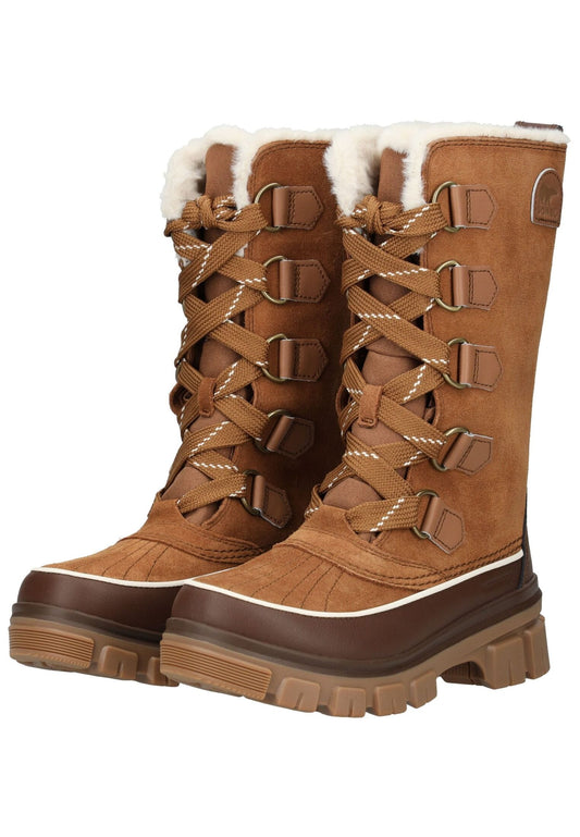 SOREL Stiefel Veloursleder Braun Warmfutter
