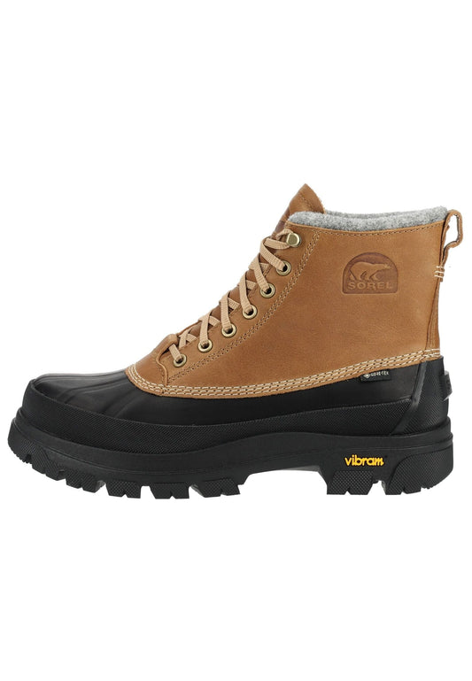 SOREL Stiefelette Leder/Textil Braun/Schwarz