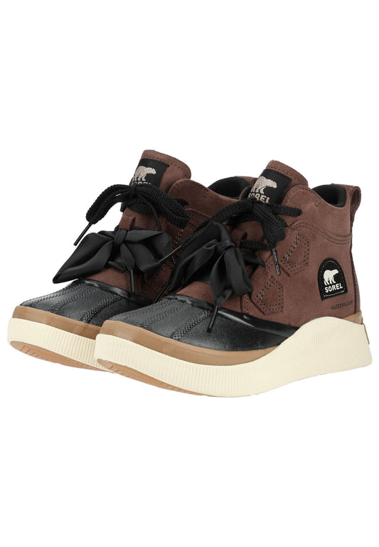 SOREL Stiefelette Veloursleder/Textil Braun