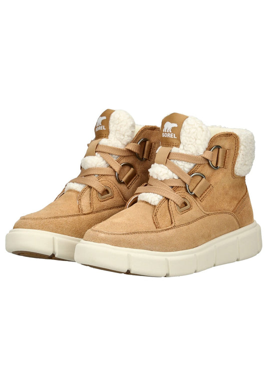 SOREL Stiefelette Veloursleder/Textil Braun Warmfutter