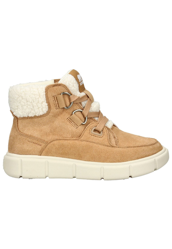 SOREL Stiefelette Veloursleder/Textil Braun Warmfutter