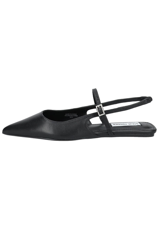 Steve Madden Ballerinas Leder Schwarz