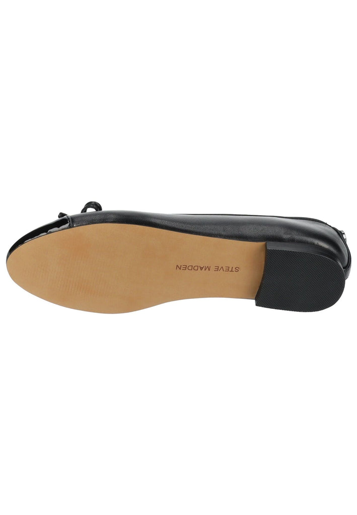 Steve Madden Ballerinas Leder/Synthetik Schwarz