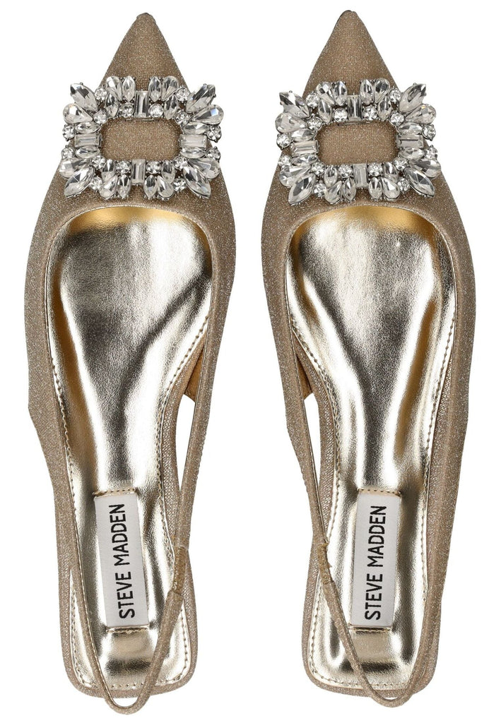 Steve Madden Ballerinas Lederimitat Gold
