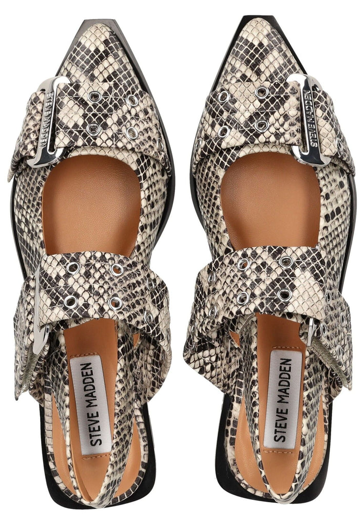 Steve Madden Ballerinas Lederimitat Hellbeige