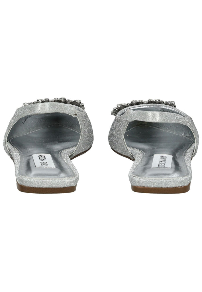 Steve Madden Ballerinas Lederimitat Silber