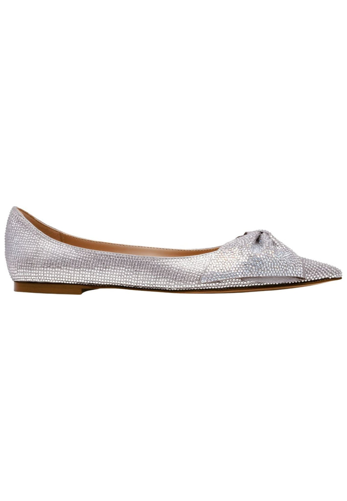 Steve Madden Ballerinas Lederimitat/Textil Silber
