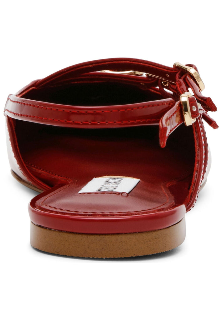 Steve Madden Ballerinas Lederimitat Weinrot