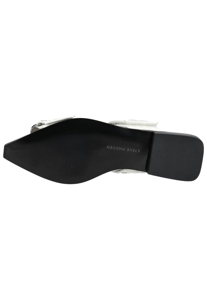 Steve Madden Ballerinas Lederimitat Weiß Lack