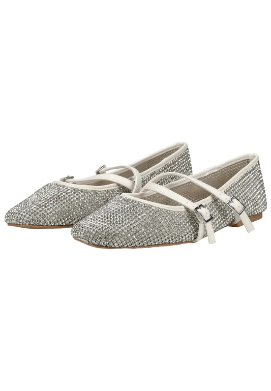 Steve Madden Ballerinas Textil Ivory