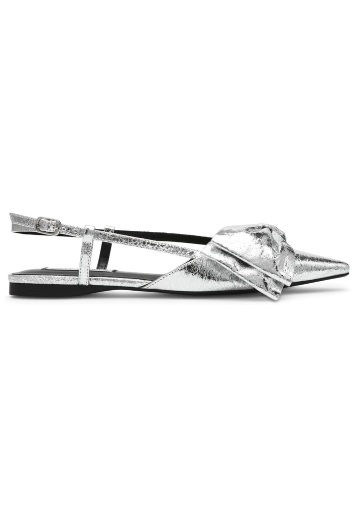 Steve Madden Ballerinas Textil Silber