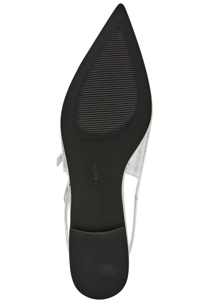 Steve Madden Ballerinas Textil Silber