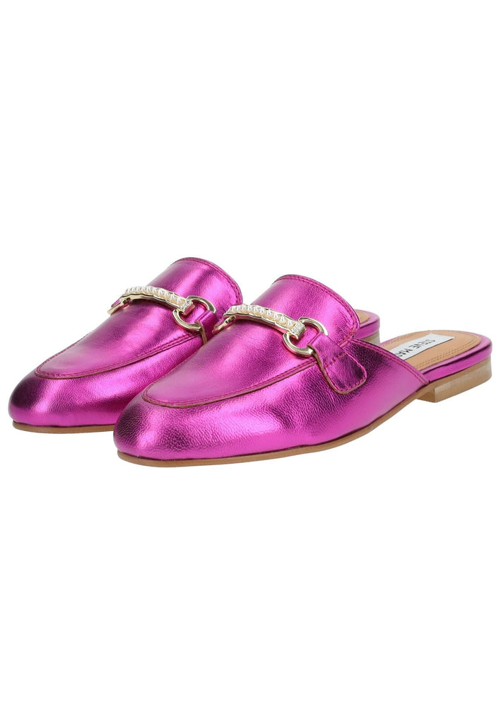 Steve Madden Pantoletten Leder Fuchsia