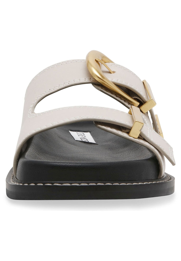 Steve Madden Pantoletten Leder Offwhite
