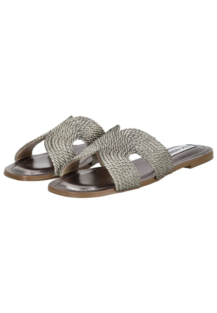 Steve Madden Pantoletten Lederimitat Pewter
