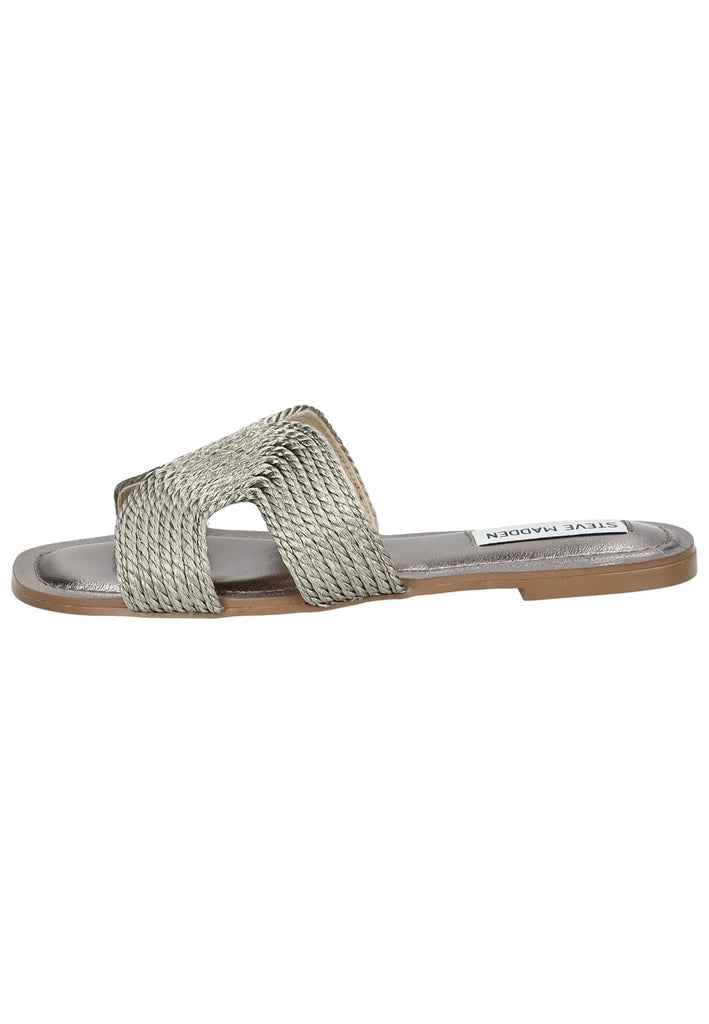 Steve Madden Pantoletten Lederimitat Pewter