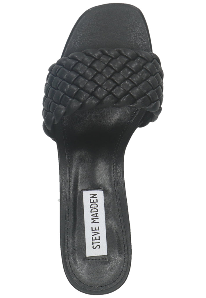 Steve Madden Pantoletten Lederimitat Schwarz