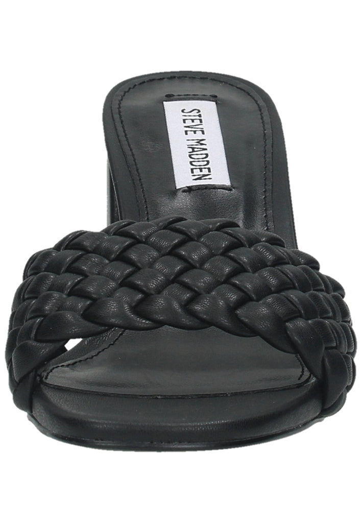 Steve Madden Pantoletten Lederimitat Schwarz